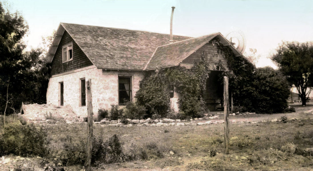 The big ranch house near Tatum, c. 1940